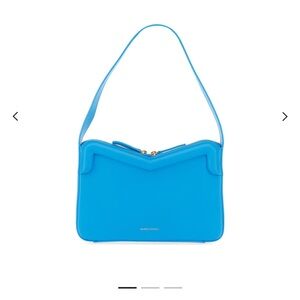 Mansur Gavriel Logo Engraved Zipped Shoulder Bag!